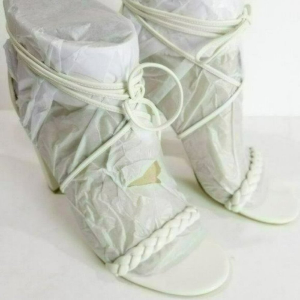 Nine West Monikka Ankle Wrap Heeled Sandals-9 - Picture 6 of 8